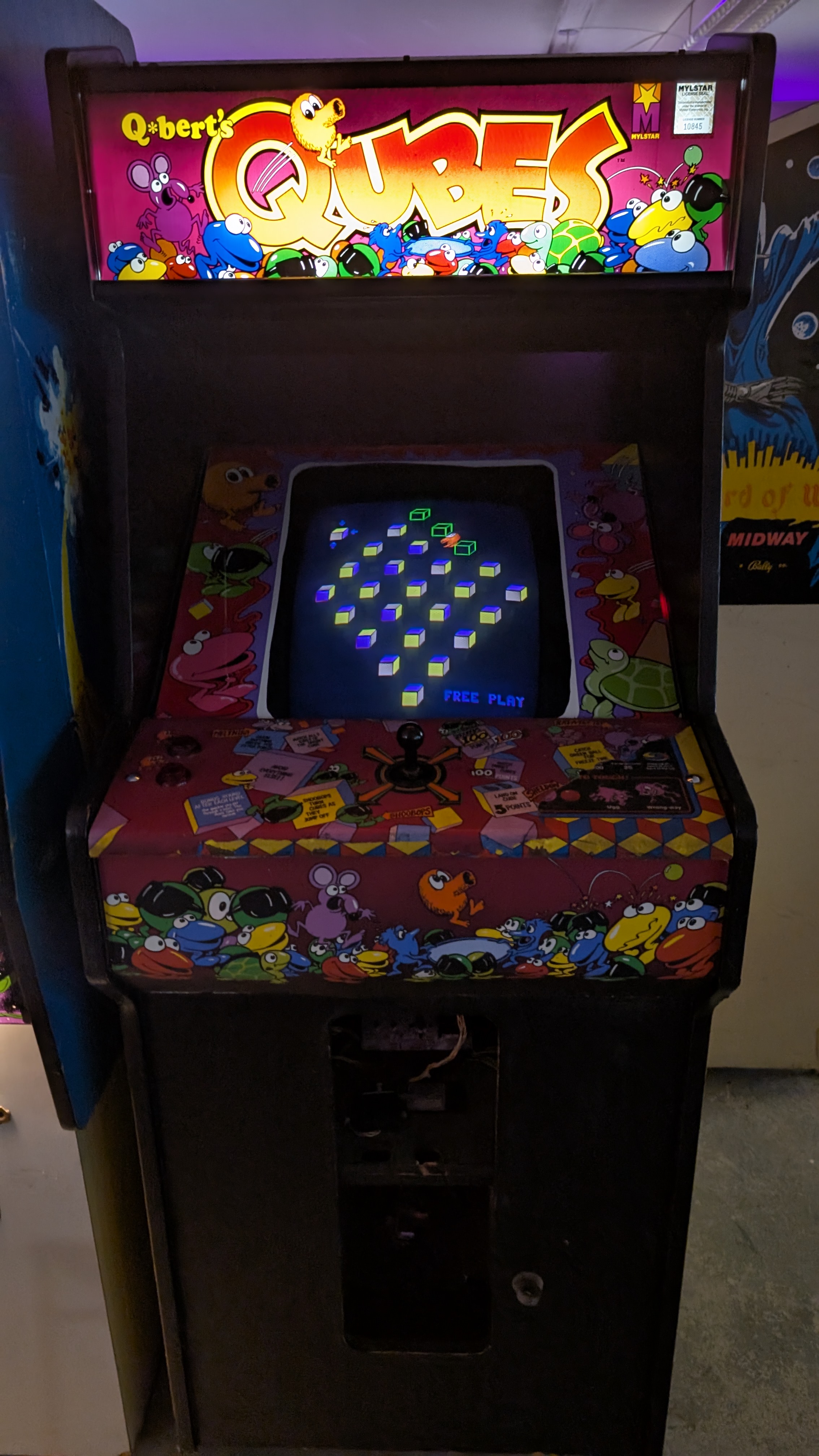 Q*bert's Qubes
